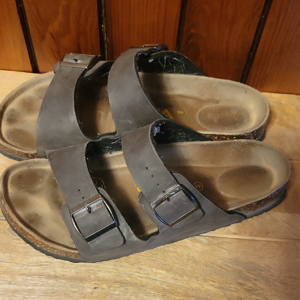 Viking Brown Double Strap Sandals